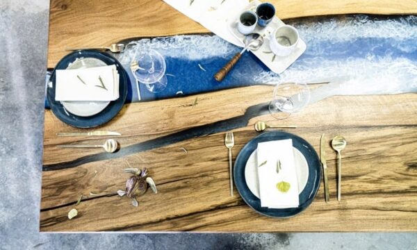 creation jimmy artwood table design fond marin