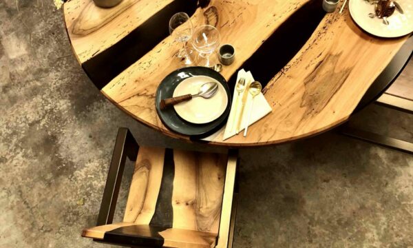 table ronde bois sur mesure jimmy artwood