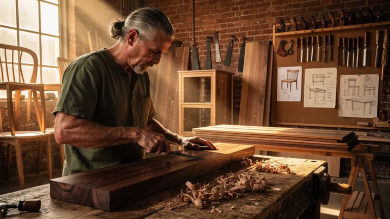création de mobilier en bois